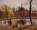 dulwich college london 1871 Camille Pissarro Landscape